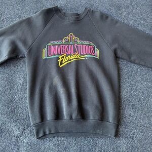 Vintage Universal Studios Florida Sweatshirt Mens Medium Crewneck 90s Fruit Of T